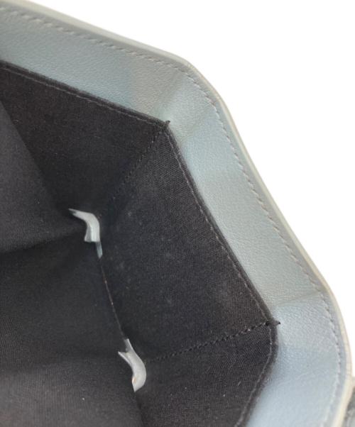 BALENCIAGA（バレンシアガ）BALENCIAGA (バレンシアガ) ペーパーミニウォレット ブルーの古着・服飾アイテム