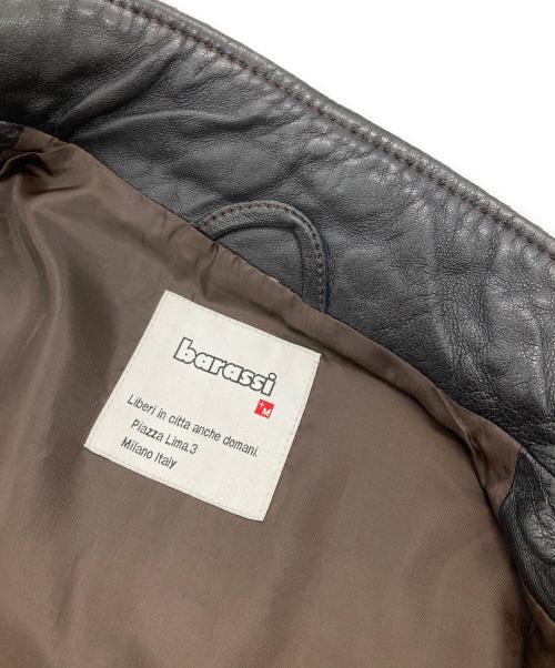 Barassi（バラシ）Barassi (バラシ) ［古着］レザージャケット ブラック サイズ:FREEの古着・服飾アイテム