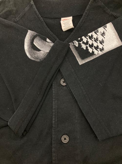 SUPREME（シュプリーム）SUPREME (シュプリーム) M.C. Escher Cotton Baseball Jersey ブラック サイズ:Sの古着・服飾アイテム