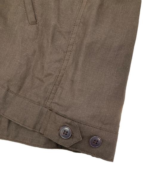 le travailleur gallice（ル・トラヴァイユール・ガリス）le travailleur gallice (ル・トラヴァイユール・ガリス) ［古着］リネンブルゾン ブラウン サイズ:4の古着・服飾アイテム