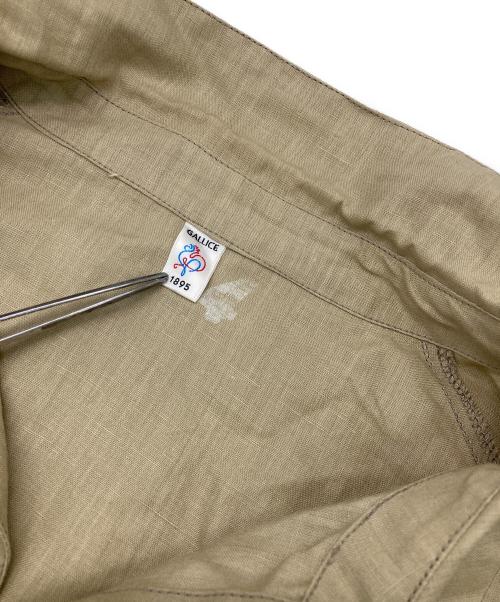 le travailleur gallice（ル・トラヴァイユール・ガリス）le travailleur gallice (ル・トラヴァイユール・ガリス) ［古着］リネンブルゾン ベージュ サイズ:4の古着・服飾アイテム