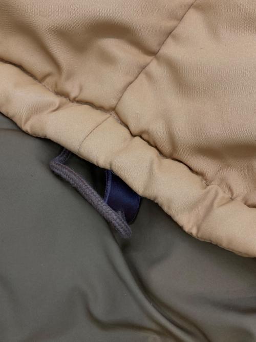 RRL（ダブルアールエル）RRL (ダブルアールエル) スエードヨークキルテッドベスト ベージュ サイズ:Lの古着・服飾アイテム
