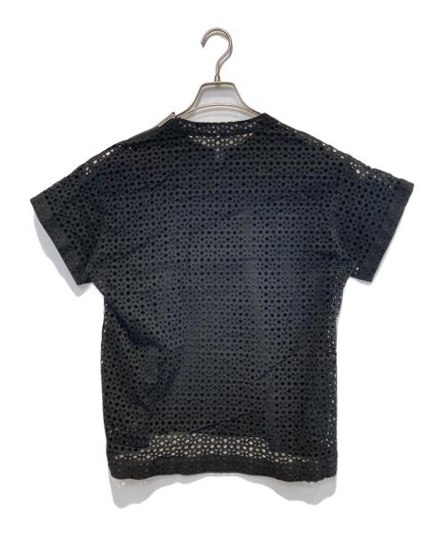 sacai（サカイ）sacai (サカイ) FRAGMENT DESIGN (フラグメントデザイン) ドッキングカットソー ブラック サイズ:1の古着・服飾アイテム