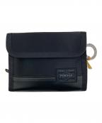 PORTER×SAC'S BARポーター×サックスバー）の古着「コンパクトウォレット」｜ブラック