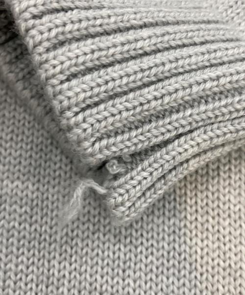 Zanone（ザノーネ）Zanone (ザノーネ) ハイネックニット グレー サイズ:46の古着・服飾アイテム