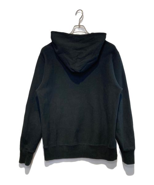 TACOMA FUJI RECORDS（タコマ フジ レコード）TACOMA FUJI RECORDS (タコマ フジ レコード) ロゴプリントパーカー ブラック サイズ:Lの古着・服飾アイテム