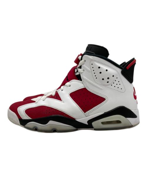 NIKE（ナイキ）NIKE (ナイキ) AIR JORDAN 6 RETRO ホワイト×レッド サイズ:US8の古着・服飾アイテム
