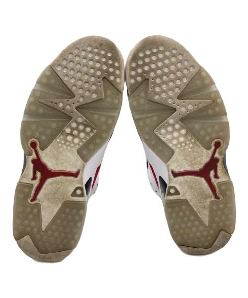 NIKE（ナイキ）NIKE (ナイキ) AIR JORDAN 6 RETRO ホワイト×レッド サイズ:US8の古着・服飾アイテム