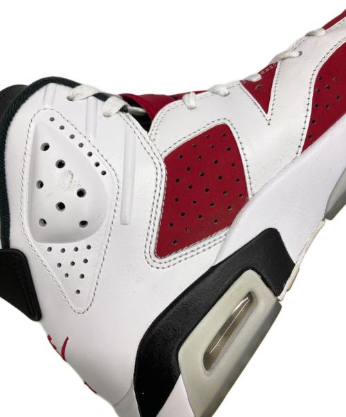 NIKE（ナイキ）NIKE (ナイキ) AIR JORDAN 6 RETRO ホワイト×レッド サイズ:US8の古着・服飾アイテム