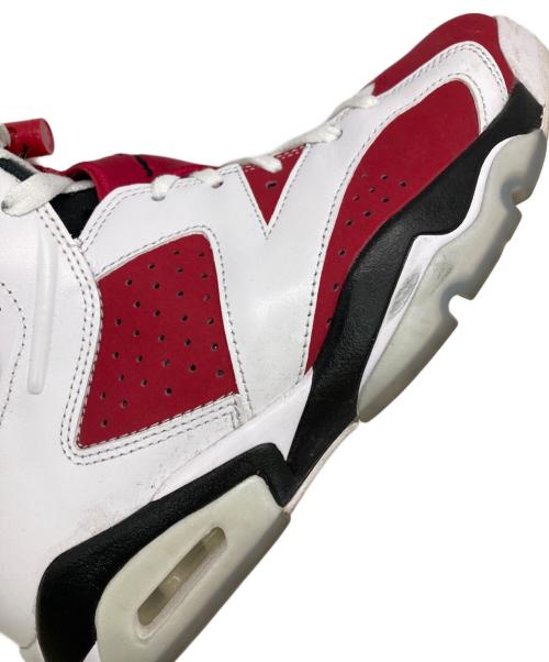 NIKE（ナイキ）NIKE (ナイキ) AIR JORDAN 6 RETRO ホワイト×レッド サイズ:US8の古着・服飾アイテム