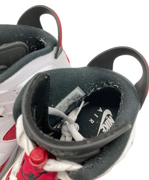 NIKE（ナイキ）NIKE (ナイキ) AIR JORDAN 6 RETRO ホワイト×レッド サイズ:US8の古着・服飾アイテム