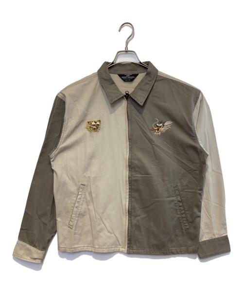 KRIFF MAYER（クリフメイヤー）KRIFF MAYER (クリフメイヤー) スーベニアジャケット ベージュ サイズ:Sの古着・服飾アイテム
