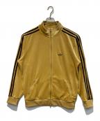 adidasアディダス）の古着「ベッケンバウアー ベロア トラックトップジャージ」｜イエロー