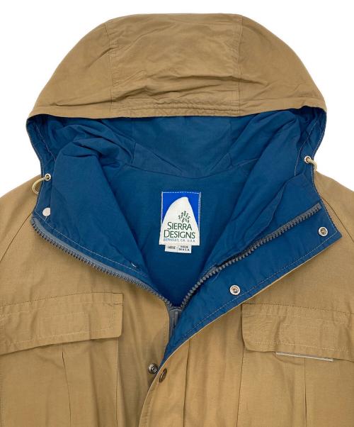 SIERRA DESIGNS（シエラデザインズ）SIERRA DESIGNS (シエラデザインズ) ［古着］60/40クロスマウンテンパーカー ベージュ サイズ:LARGEの古着・服飾アイテム