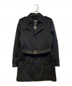 BURBERRY BLACK LABELバーバリーブラックレーベル）の古着「ライナー付トレンチコート」｜ブラック