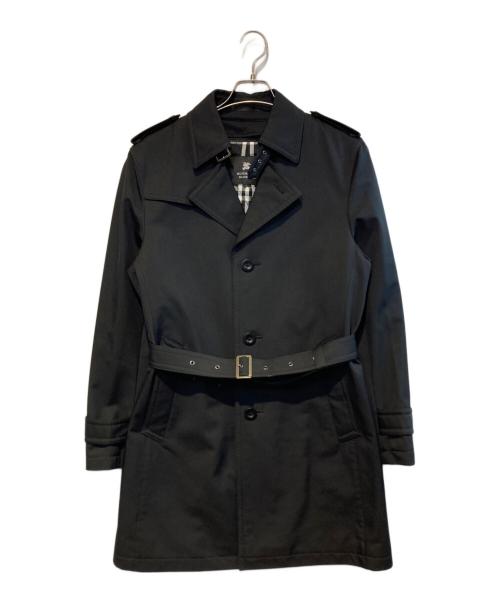 BURBERRY BLACK LABEL（バーバリーブラックレーベル）BURBERRY BLACK LABEL (バーバリーブラックレーベル) ライナー付トレンチコート ブラック サイズ:Lの古着・服飾アイテム