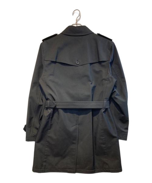 BURBERRY BLACK LABEL（バーバリーブラックレーベル）BURBERRY BLACK LABEL (バーバリーブラックレーベル) ライナー付トレンチコート ブラック サイズ:Lの古着・服飾アイテム