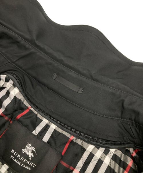 BURBERRY BLACK LABEL（バーバリーブラックレーベル）BURBERRY BLACK LABEL (バーバリーブラックレーベル) ライナー付トレンチコート ブラック サイズ:Lの古着・服飾アイテム