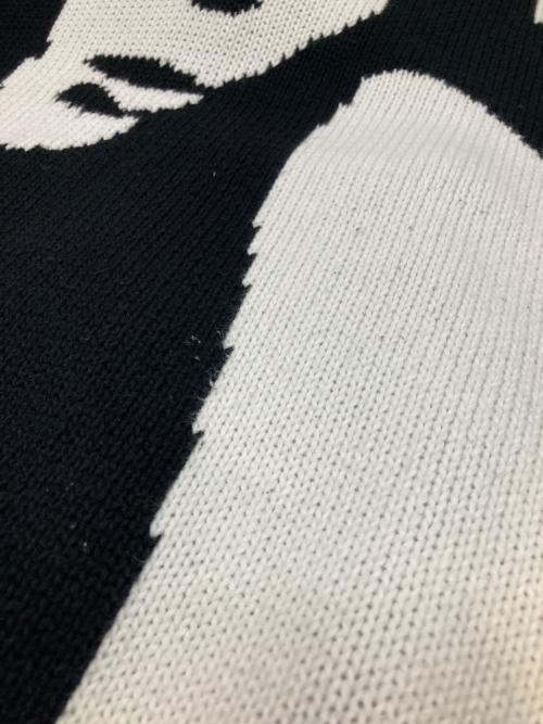 Hysteric Glamour（ヒステリックグラマー）Hysteric Glamour (ヒステリックグラマー) HYSTERIC WOMAN編み込み パーカー ブラック サイズ:Lの古着・服飾アイテム