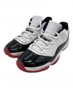 NIKEナイキ）の古着「AIR JORDAN 11 LOW RETRO」｜ホワイト×ブラック