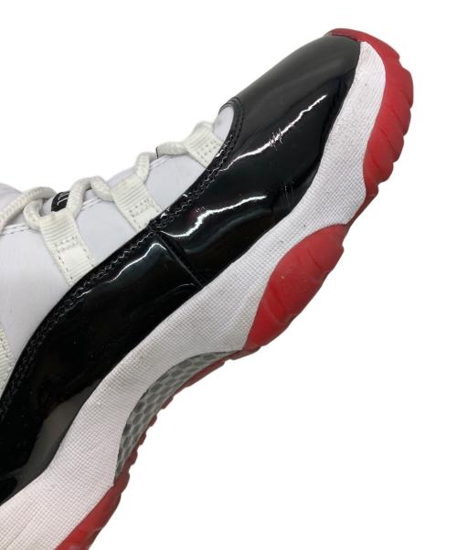 NIKE（ナイキ）NIKE (ナイキ) AIR JORDAN 11 LOW RETRO ホワイト×ブラック サイズ:US11の古着・服飾アイテム