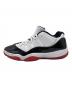 NIKE (ナイキ) AIR JORDAN 11 LOW RETRO ホワイト×ブラック サイズ:US11：6000円