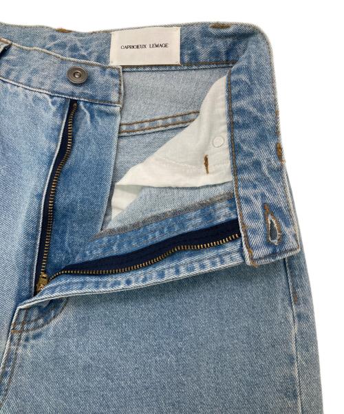 CAPRICIEUX LE'MAGE（カプリシューレマージュ）CAPRICIEUX LE'MAGE (カプリシューレマージュ) ハイウエストストレートデニム インディゴ サイズ:38の古着・服飾アイテム