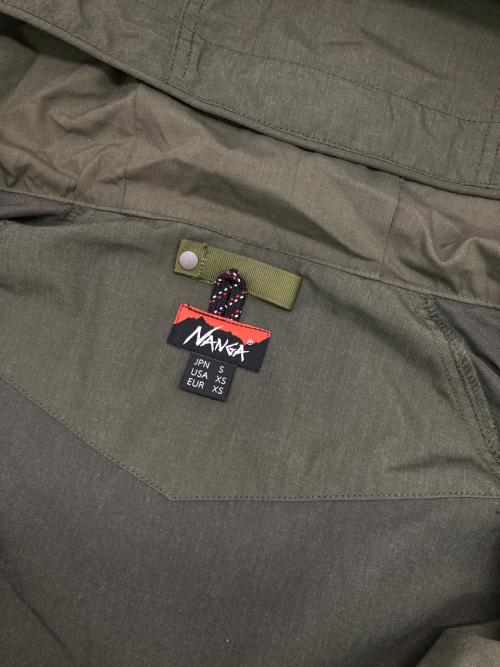 NANGA（ナンガ）NANGA (ナンガ) TAKIBI MOUNTAIN PARKA オリーブ サイズ:Sの古着・服飾アイテム