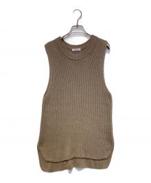 EVERYDAY I LIKE.（エヴリデイ アイ ライク）の古着「Polite Knit Vest」｜ブラウン
