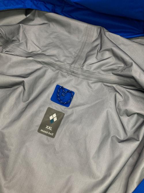 mont-bell（モンベル）mont-bell (モンベル) ストームクルーザージャケット ブルー サイズ:XXLの古着・服飾アイテム