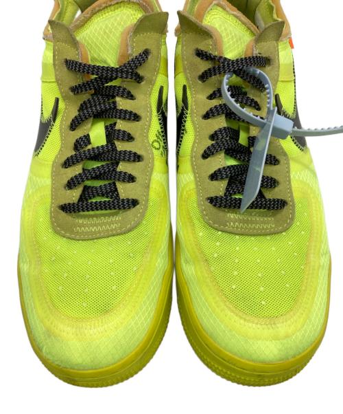 OFFWHITE（オフホワイト）OFFWHITE (オフホワイト) NIKE (ナイキ) THE 10 AIR FORCE 1 LOW イエロー サイズ:US9.5の古着・服飾アイテム