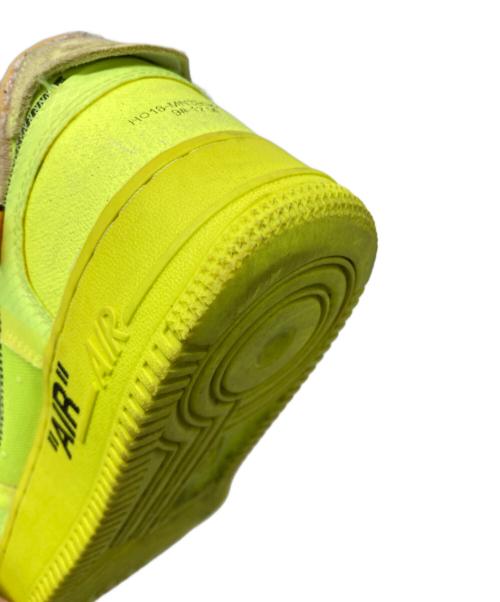 OFFWHITE（オフホワイト）OFFWHITE (オフホワイト) NIKE (ナイキ) THE 10 AIR FORCE 1 LOW イエロー サイズ:US9.5の古着・服飾アイテム