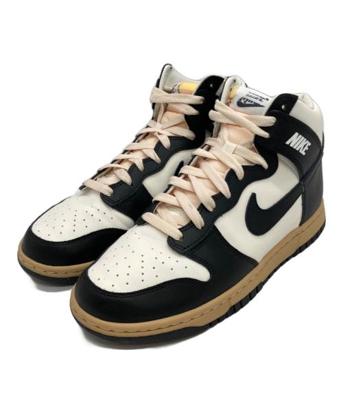 NIKE（ナイキ）NIKE (ナイキ) W DUNK HIGH SE ホワイト×ブラック サイズ:US10の古着・服飾アイテム