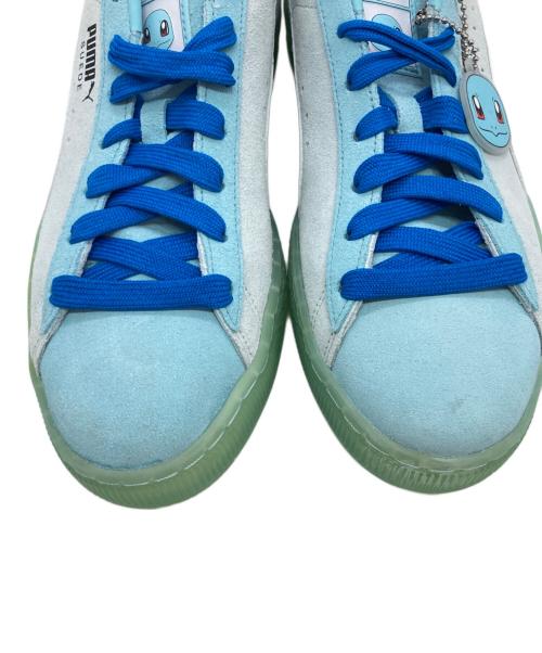 PUMA（プーマ）PUMA (プーマ) pokemon (ポケモン) SUEDE CLASSICS ブルー サイズ:UK8の古着・服飾アイテム