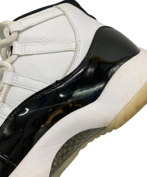 NIKE（ナイキ）NIKE (ナイキ) AIR JORDAN 11 RETRO ホワイト×ブラック サイズ:US10の古着・服飾アイテム