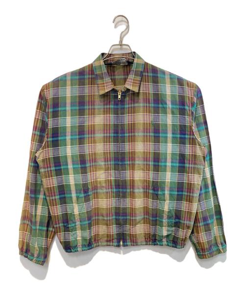 POLO RALPH LAUREN（ポロ・ラルフローレン）POLO RALPH LAUREN (ポロ・ラルフローレン) チェックスイングトップ グリーン サイズ:Ｌの古着・服飾アイテム