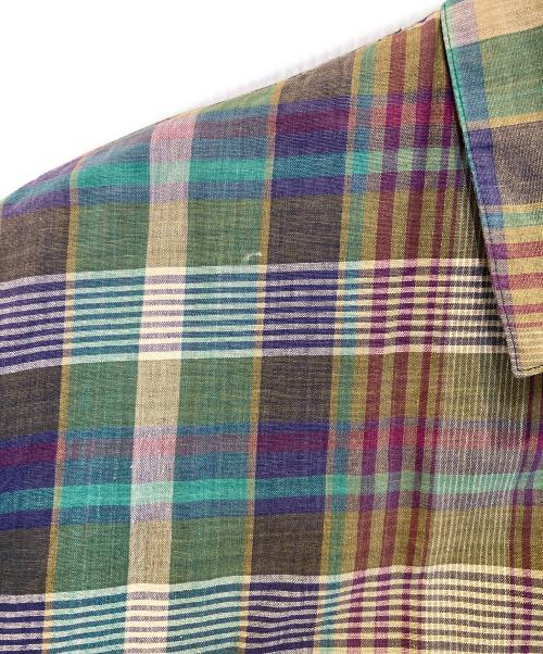 POLO RALPH LAUREN（ポロ・ラルフローレン）POLO RALPH LAUREN (ポロ・ラルフローレン) チェックスイングトップ グリーン サイズ:Ｌの古着・服飾アイテム