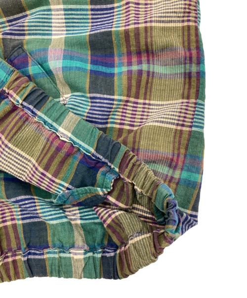 POLO RALPH LAUREN（ポロ・ラルフローレン）POLO RALPH LAUREN (ポロ・ラルフローレン) チェックスイングトップ グリーン サイズ:Ｌの古着・服飾アイテム