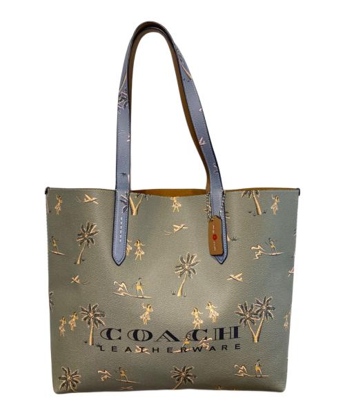 COACH（コーチ）COACH (コーチ) トートバッグ グリーンの古着・服飾アイテム