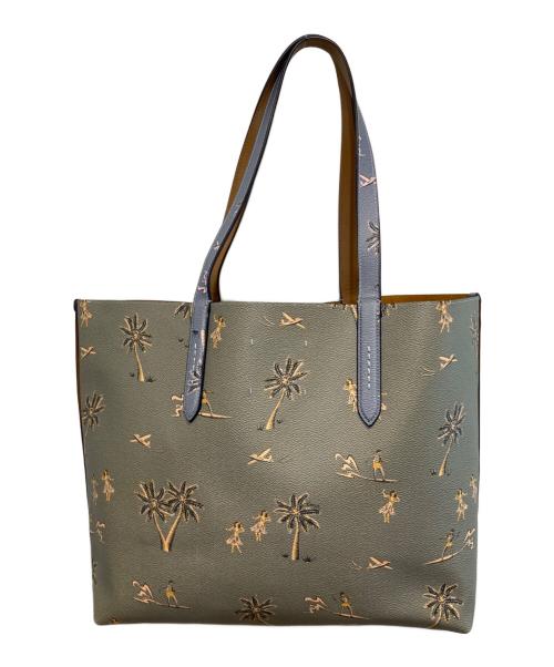COACH（コーチ）COACH (コーチ) トートバッグ グリーンの古着・服飾アイテム