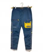 AVIREXアヴィレックス）の古着「リモデル サイドジップパンツ」｜ネイビー