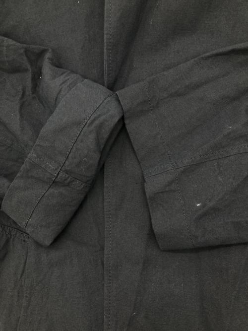 FRAMeWORK（フレームワーク）FRAMeWORK (フレームワーク) 綿麻ポプリンコート ネイビー サイズ:Freeの古着・服飾アイテム