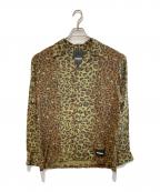NEIGHBORHOODネイバーフッド）の古着「ALOHA.LEOPARD/RL-SHIRT.LS」｜カーキ
