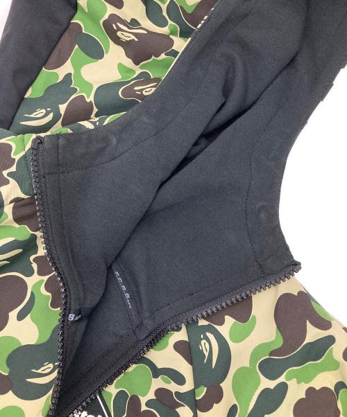 A BATHING APE（ア ベイシング エイプ）A BATHING APE (ア ベイシング エイプ) F.C.R.B. (エフシーレアルブリストル) ジップパーカー カーキ×ブラック サイズ:Sの古着・服飾アイテム