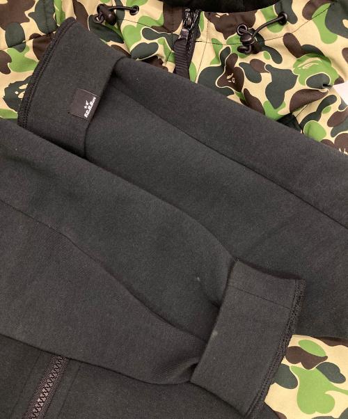 A BATHING APE（ア ベイシング エイプ）A BATHING APE (ア ベイシング エイプ) F.C.R.B. (エフシーレアルブリストル) ジップパーカー カーキ×ブラック サイズ:Sの古着・服飾アイテム