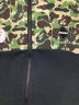 中古・古着 A BATHING APE (ア ベイシング エイプ) F.C.R.B. (エフシーレアルブリストル) ジップパーカー カーキ×ブラック サイズ:S：18000円