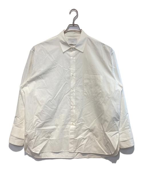 ssstein（シュタイン）ssstein (シュタイン) Oversized Down Pat Shirt(DOUBLE CUFFS) ホワイト サイズ:Mの古着・服飾アイテム