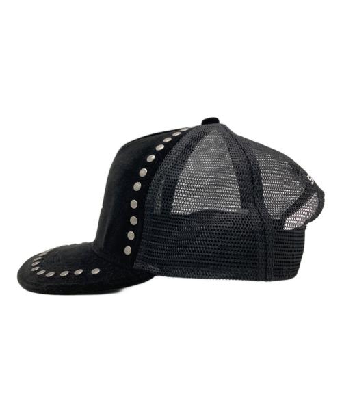 SUPREME（シュプリーム）SUPREME (シュプリーム) Studded Velvet Mesh 5-Panel ブラックの古着・服飾アイテム