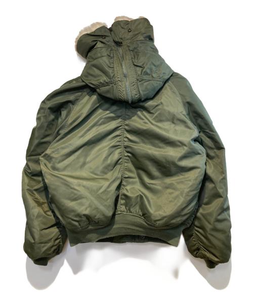 US MILITARY（USミリタリー）US MILITARY (USミリタリー) N-2Bフライトジャケット カーキ サイズ:Lの古着・服飾アイテム