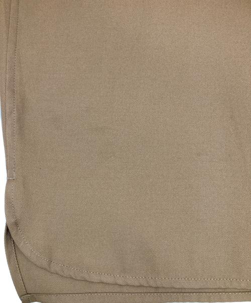 Acne studios（アクネ ストゥディオス）Acne studios (アクネ ストゥディオス) コットンブレイドツイルシャツ ブラウン サイズ:44の古着・服飾アイテム